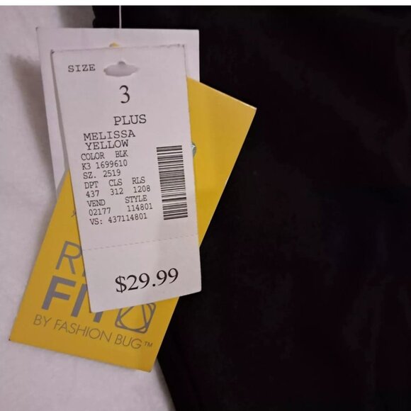 Women's Studio 1940 Melissa Wide‎ Leg Stretch Black Slacks Pants Size 3 Average - Picture 6 of 13